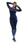 Women's Merino Thermal Set 250 Nordic Tale Berry