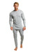 Herren Merino Thermo-Set 250 Heather Grey 