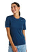 Damen Merino T-Shirt 165 Denim | Rundhals