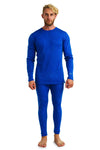 Herren Merino Thermo Set 250 Kobaltblau 