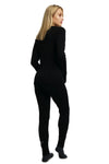 Damen Merino Thermo Set 250 Schwarz