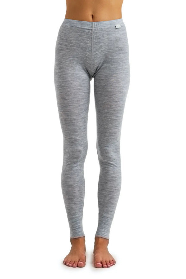 Damen Merinohose 165 Grau meliert