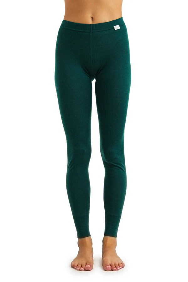 Damen Merinohose 165 Waldgrün