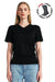 Damen Merino T-Shirt 165 Rich Black | V-Ausschnitt (+Socken)
