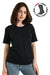 Damen Merino T-Shirt 165 Heathered Black | Rundhalsausschnitt (+Socken)
