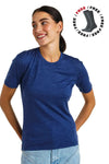 Women's Merino T-shirt 165 Windsor Blue | Crewneck (+socks)