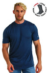Herren Merino T-Shirt 165 Denim (+Socken)