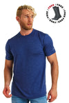 Herren Merino T-Shirt 165 Chicago Blues (+Socken)