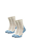 Wandersocken aus Merinowolle - (2er-Pack) Santorini