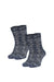 Laufsocken aus Merinowolle - (2er-Pack) Space Blue