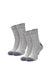 Merino Wool Running Socks - (Pack of 2) Cloud Black