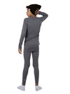 Kids' Merino Set Perfect Gray + Black Beanie