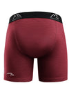 Herren Merino Boxershorts 170 Brief Burgunderrot