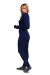 Damen Merino Thermo-Set 250 Navy