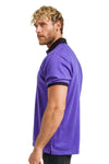 Herren Merino Polo 165 Lavendel