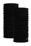 Merino Neck Gaiter 165 Schwarz 2er Pack