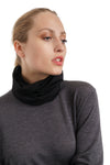Merino Halstuch 165 Schwarz