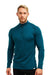 Merino Half Zip Langarmshirt 250 für Herren, Deep Teal