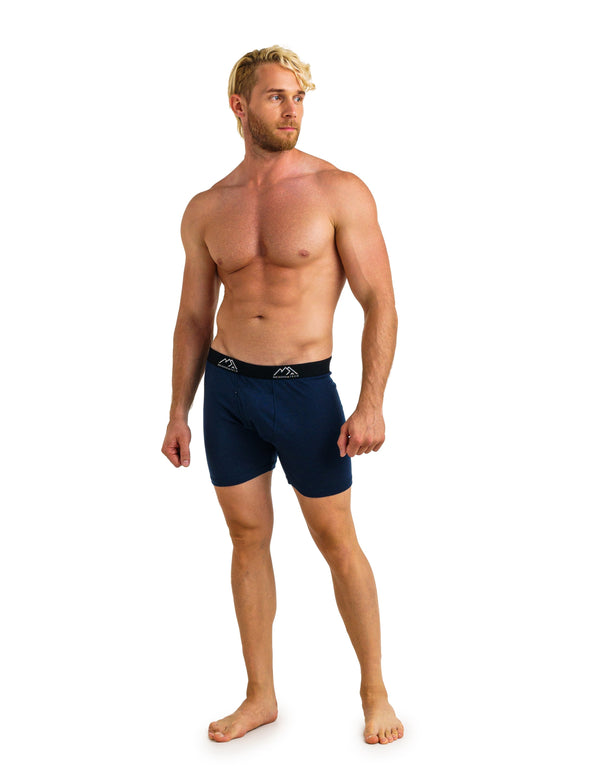 Herren Merino Boxershorts 170 Brief Midnight Navy (1er Pack)