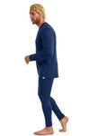 Herren Merino Thermo-Set 165 Navy 