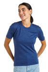 Damen Merino T-Shirt 165 Chicago Blues | Rundhals