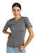 Damen Merino T-Shirt 165 Perfect Gray | Rundhals