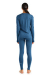 Damen Merino Thermo-Set 165 Denim Blue