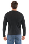 Herren Merino Langarmshirt 170 Anthrazit