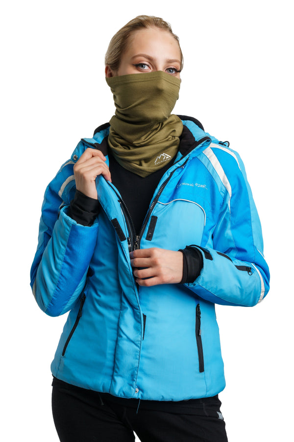 Merino Halstuch 165 Olive Grove