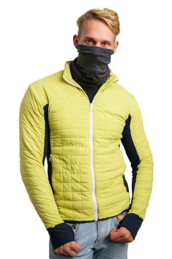 Merino Halstuch 165 Heathered Black