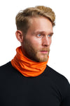 Herren Merino Halstuch 165 Tiger Orange