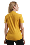 Damen Merino T-Shirt 165 Gold | Rundhals
